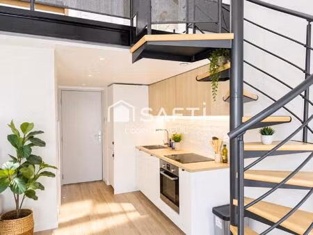 appartement t2 rénové de 35 m² – la capelette