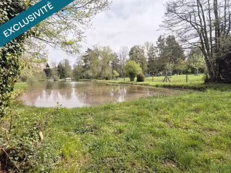 offrez-vous votre propre coin de nature à guewenheim : un magnifique étang de 50 ares  vér