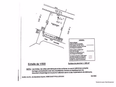 candresse vente terrains à bâtir