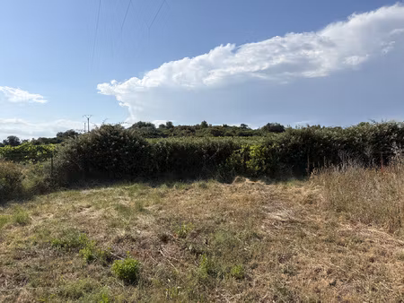 beau terrain constructible 1222m2 avec hangar de 49m2- fouzi