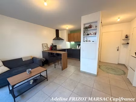 appartement 40m2 - 1 chambre - terrasse - garage -tram