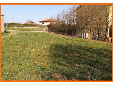 vente terrain 525 m² pizay (01120)