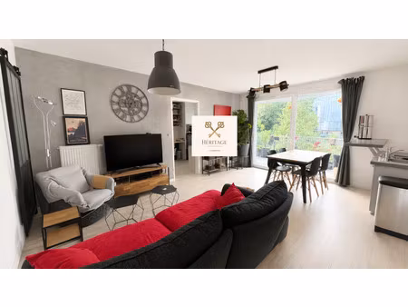 appartement t4 duplex de 80 m² avec balcon et parking – métro canteleu  quartier bois blan