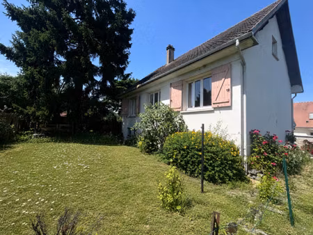 longpont-sur-orge - maison individuelle familiale de type f5 - jardin - sous-sol total