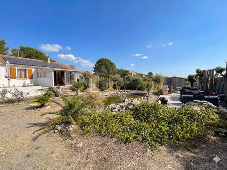 maison de 110m2 au total sur une parcelle de 2110m2