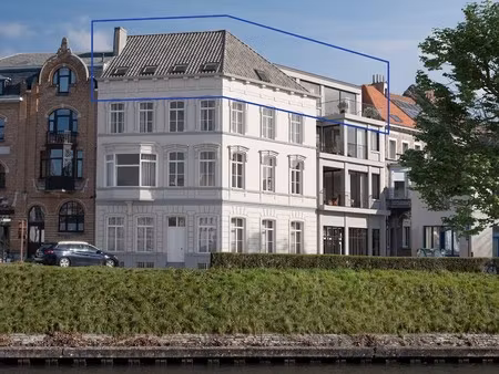 wonen in grandeur aan de coupure. exclusief penthouse appartement (180 m²) met twee terras