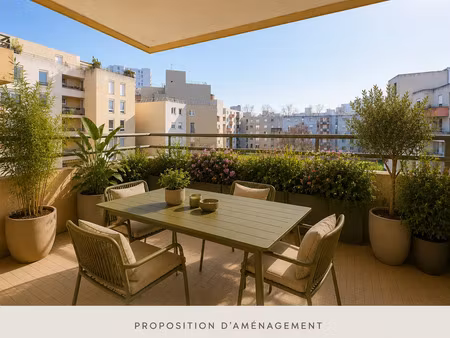 vente appartement 4 pièces 88 m² villeurbanne (69100)
