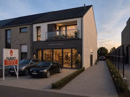 nieuw! -ontwikkelen van handelsgelijkvloers + appartement