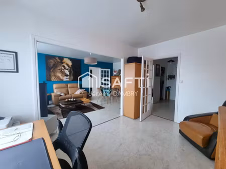 vente appartement 5 pièces 81 m² loos (59120)