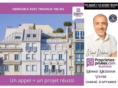 roubaix - immeuble avec travaux 186 m2