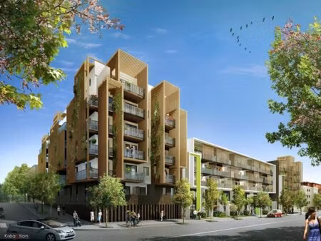 ovalie:spacieux deux pieces avec sa terrasse et son parking en sous sol pour...