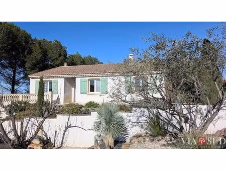 dans le charmant village de cers - villa de plain pied sur un grand terrain