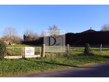 à vendre : terrain constructible à chassenon.