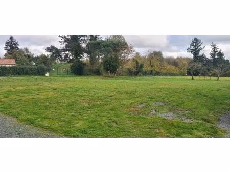 terrain constructible  libre de constructeur  non viabilisé  gorges 1161 m² avec 401 m² en