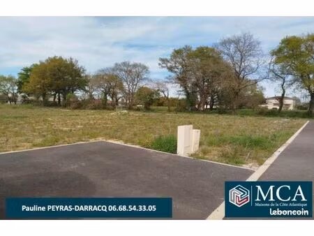 terrain 628 m² pomarez