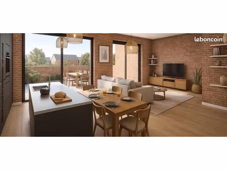 appartement - 3 pièces - amiens hypercentre à moins de 15 min à pied de la gare