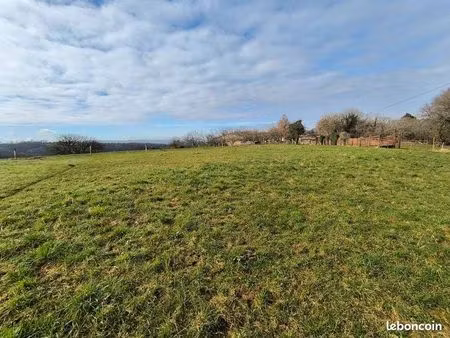 terrain 1 350 m² lentillac saint blaise