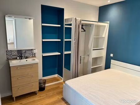 t2 meublé 29 m² – grenoble esplanade – lumineux – vue bastille