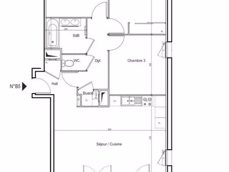 superbe t4 de 80m² avec jardin/terrasse - résidence récente et sécurisée