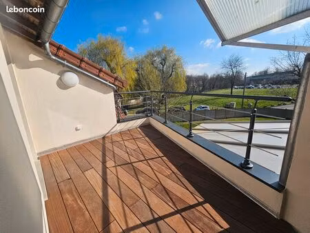 appartement f3 60m² neuf avec terrasse