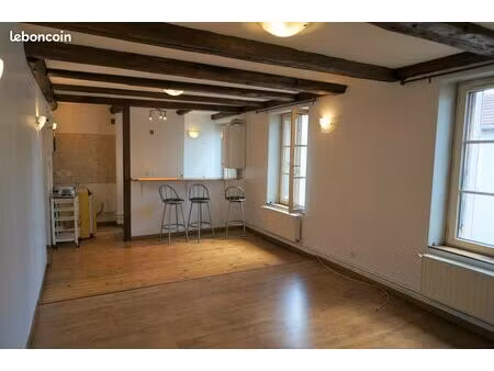 nancy vieille ville  f2 45 m²  poutres  parquets - rénové