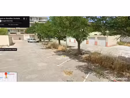 location parking canet secteur port