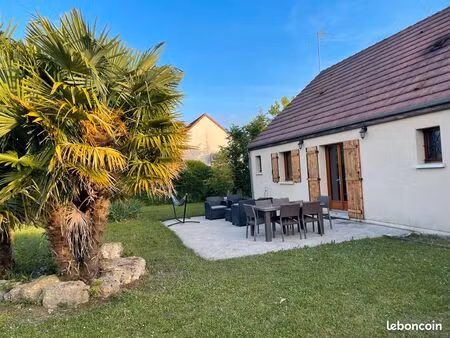 maison plain-pied 102m² - 4 ch - jardin clos/arboré - sans frais d’agence - chailles