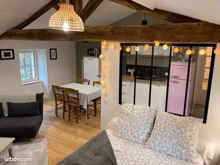 maisonnette meublée 45 m² – bail mobilité – 600 /mois cc
