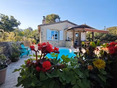 villa provençale avec piscine et cheminée
