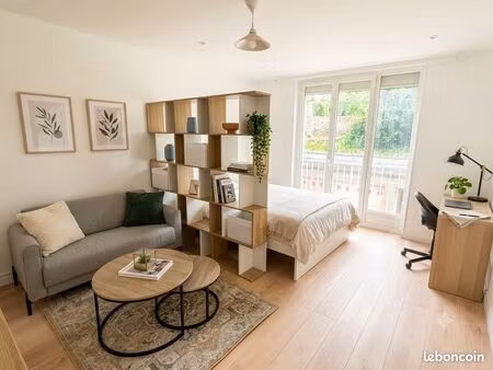 studio meublé 30 m² entièrement rénové – caen  quartier vaucelles (rue d'auge)