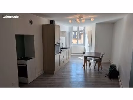 t2 meublé 45m² hyper centre bourgoin
