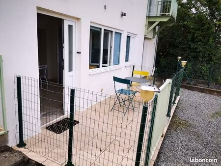 a guéret  studio rez de jardin à louer