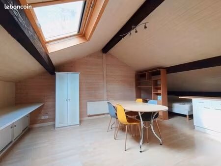 studio lumineux 23 m² - meublé – idéal étudiant - 500 cc - proche lycée victor bérard bts