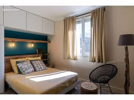 studio 20m² meublé refait à neuf av. des salyens