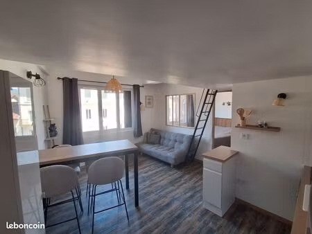 t2 bis - 44 m2 - 3 chambres - meublé - hyper centre