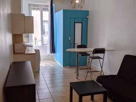 studio meublé 23m² villeurbanne tolstoi