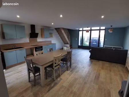 ? belle? f4 rénovée 110 m² + terrasse + jardin au calme?+ parking 2 ◊  proche ? et commerc
