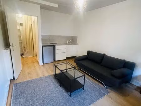 studio meublé 22 m² – calme  lumineux  résidence sécurisée - métro l13 / gare asnières