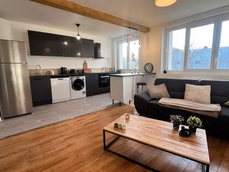 t4 meublé refait à neuf de 74 m² – 3 chambres – colocation possible