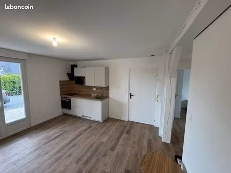 t3 meublé neuf avec grand jardin  terrasse en bois et parking privatif – disponible début 