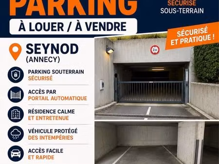 location place de parking