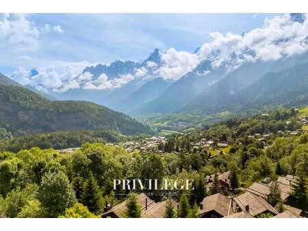chalet 160m2 avec espaces bien-être et vue ouverte sur la chaine du mont blanc