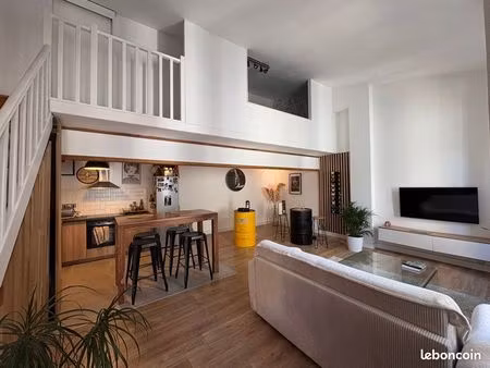 duplex climatisé 2 pièces 50m2