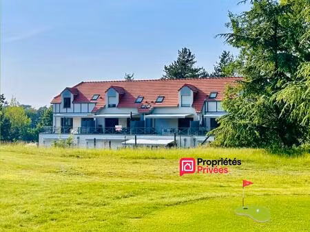 superbe duplex 2 chambres   terrasse   garage et cave avec vue golf - 73.44 m2