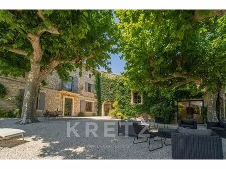domaine d'exception à avignon mas provençal rénové de 585m2 av