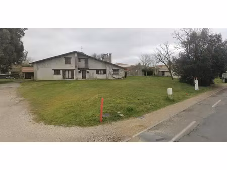 vente terrain à construire 392 m² lacanau (33680)