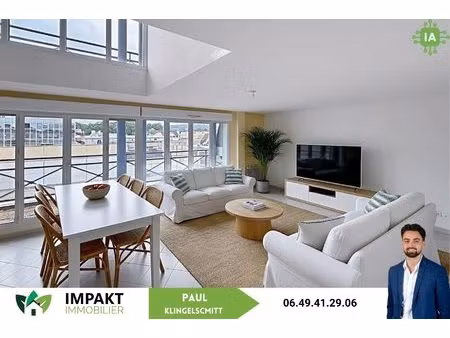 appartement duplex 82 m² - 6ème étage avec ascenseur - parkin