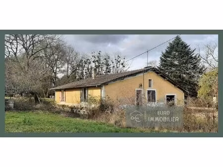 entre bazas et langon -maison en pierre 2 pièces - rénovation