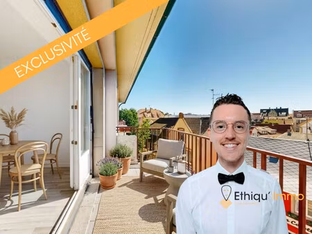 f4 robertsau rue boecklin avec balcon