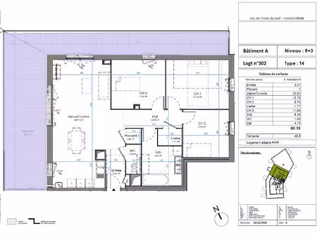 achat appartement 5 pièces 90m² epron 14610